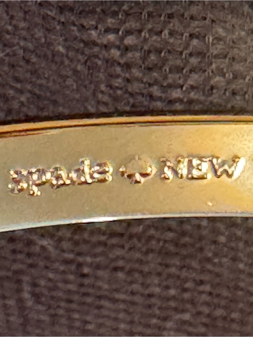 Kate Spade Gold Box Bangle - Picture 6 of 6